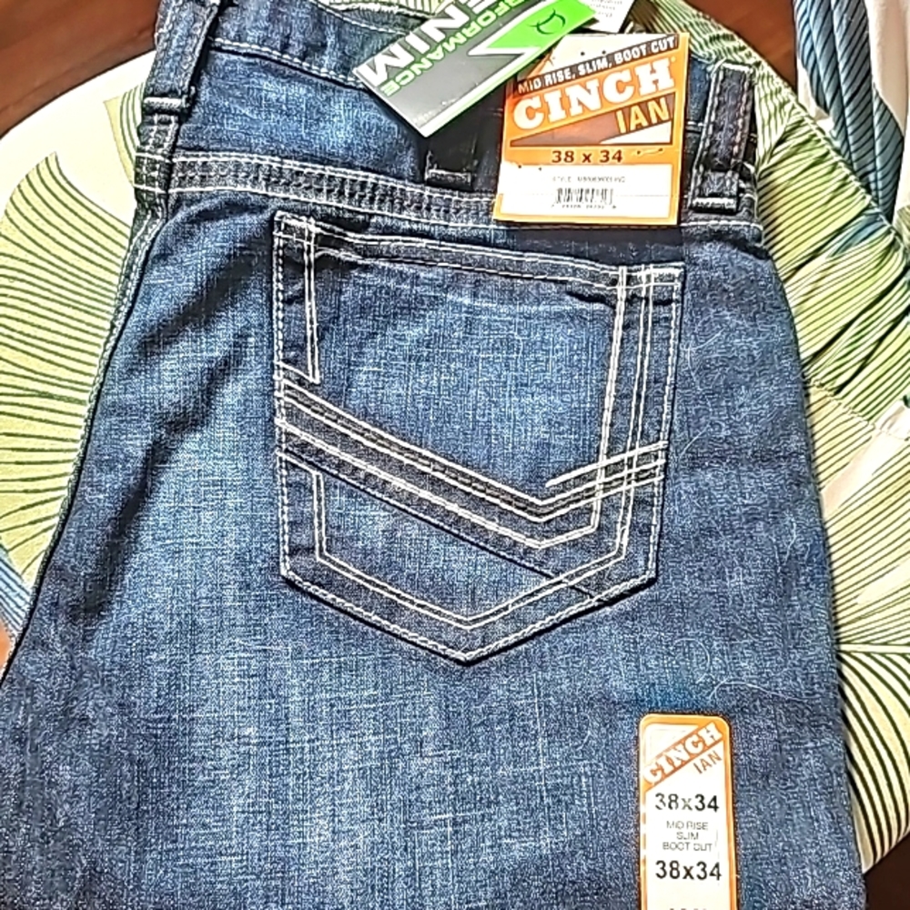 Cinch Ian Jeans, NWT
